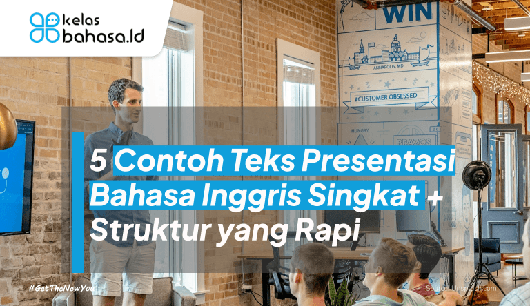 ilustrasi Contoh Teks Presentasi Bahasa Inggris Singkat