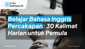 ilustrasi Belajar Bahasa Inggris Percakapan
