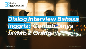 ilustrasi Dialog Interview Bahasa Inggris