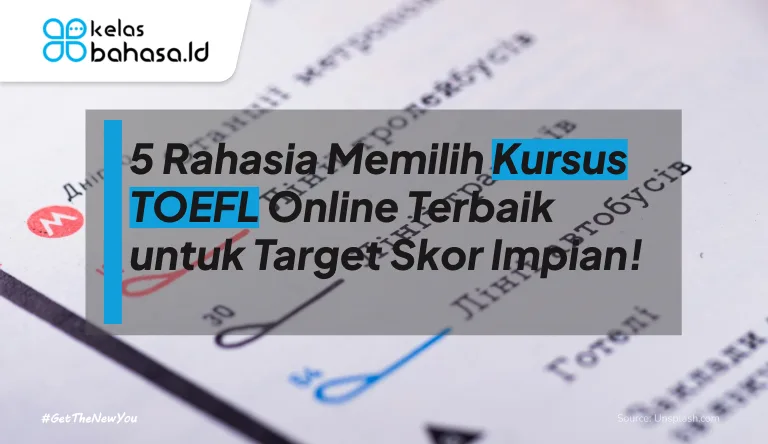 ilustrasi Kursus TOEFL