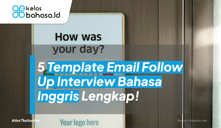 ilustrasi Template Email Follow Up Interview Bahasa Inggris