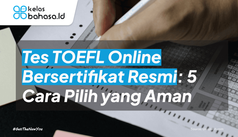 ilustrasi Tes TOEFL Online Bersertifikat Resmi