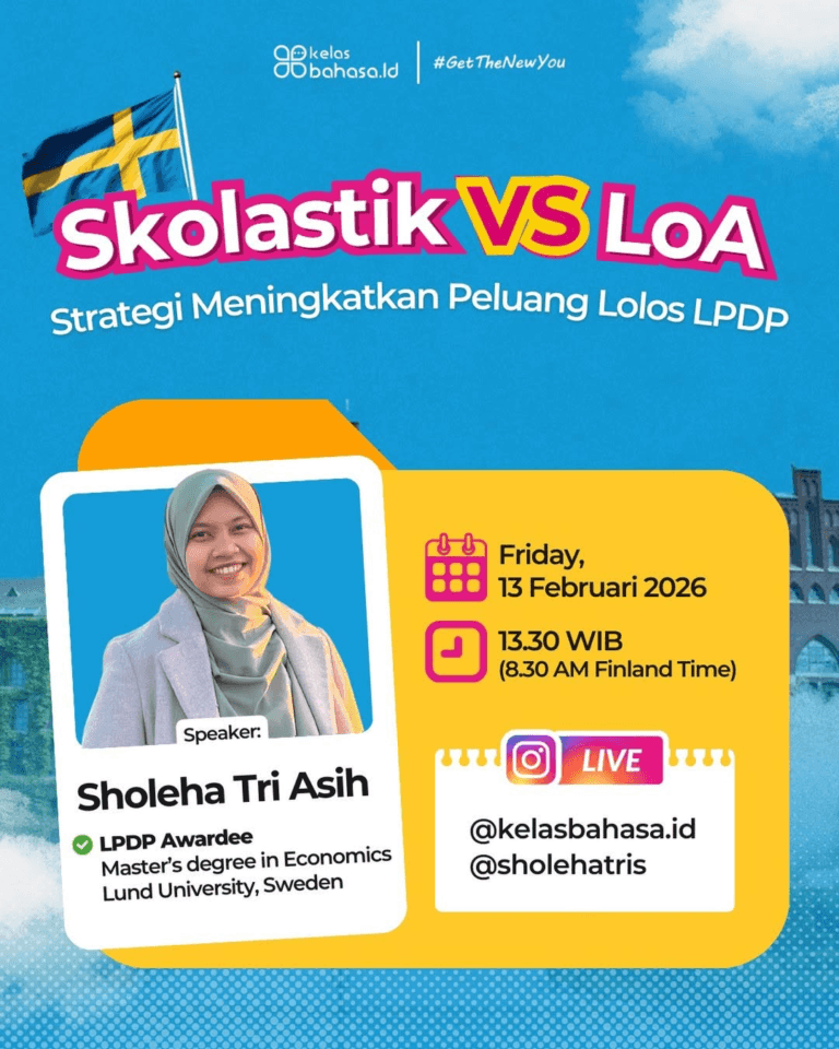 Skolastik vs LoA : Strategi Lolos LPDP