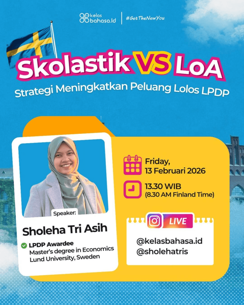 Skolastik vs LoA : Strategi Lolos LPDP