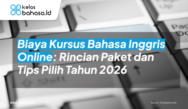 ilustrasi Biaya Kursus Bahasa Inggris Online