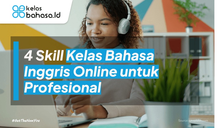 ILustrasi 4 Skill Kelas Bahasa Inggris Online untuk Profesional | English for Work ilustrasi Kelas Bahasa Inggris Online untuk Profesional