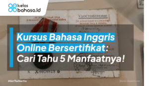 ilustrasi Kursus Bahasa Inggris Online Bersertifikat