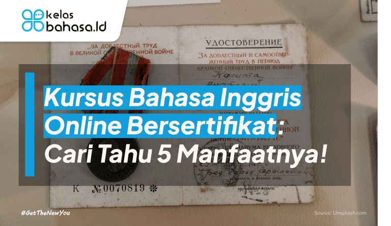 ILustrasi Kursus Bahasa Inggris Online Bersertifikat: Cari Tahu 5 Manfaatnya! ilustrasi Kursus Bahasa Inggris Online Bersertifikat