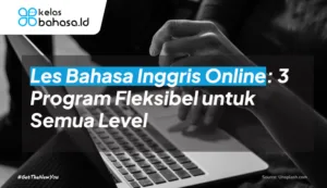 ilustrasi Les Bahasa Inggris Online