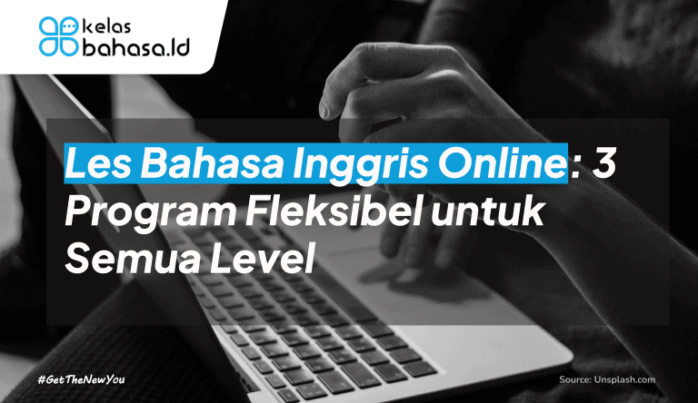 ilustrasi Les Bahasa Inggris Online