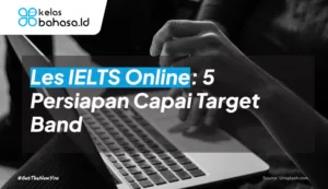 ilustrasi Les IELTS Online
