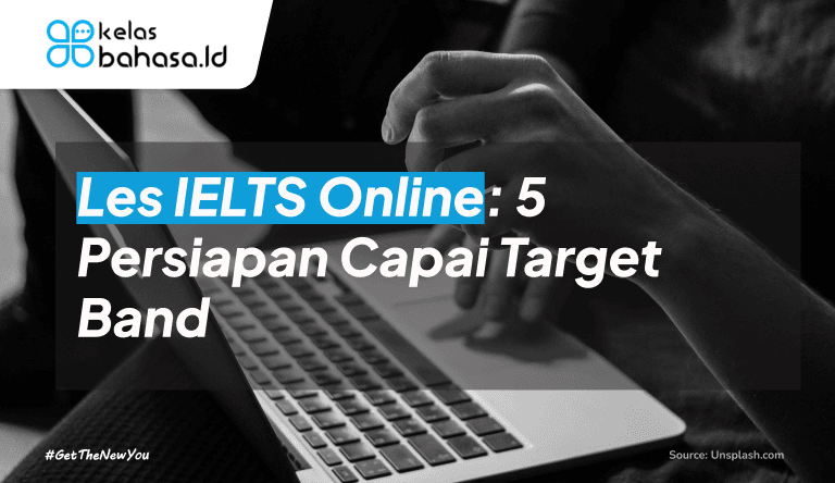 ilustrasi Les IELTS Online