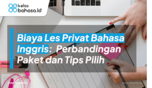 ilustrasi biaya les privat bahasa inggris