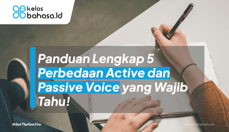 ilustrasi Perbedaan Active dan Passive Voice