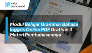 ilustrasi Belajar Grammar Bahasa Inggris Online PDF