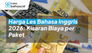 ilustrasi Harga Les Bahasa Inggris