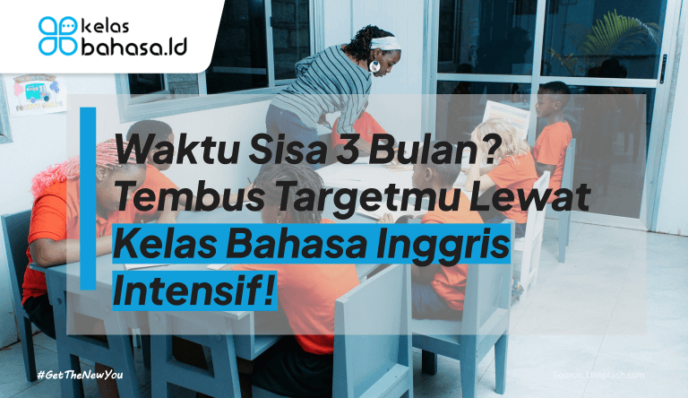 ilustrasi Kelas Bahasa Inggris Intensif