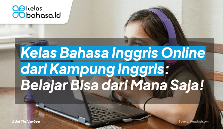 ilustrasi Kelas Bahasa Inggris Online dari Kampung Inggris