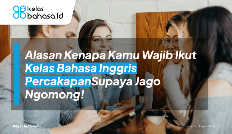 ilustrasi Kelas Bahasa Inggris Percakapan