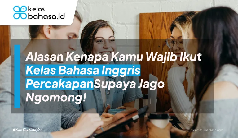 ilustrasi Kelas Bahasa Inggris Percakapan