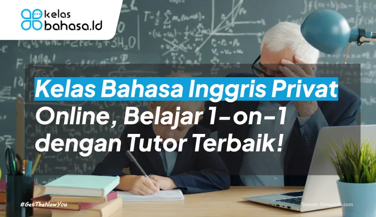 ilustrasi Kelas Bahasa Inggris privat