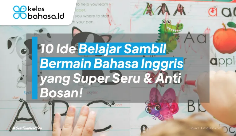 ilustrasi Belajar Sambil Bermain Bahasa Inggris