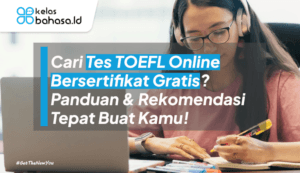 ilustrasi Tes TOEFL Online Bersertifikat Gratis